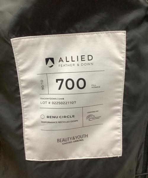 BEAUTY&YOUTH（ビューティーアンドユース）BEAUTY&YOUTH (ビューティーアンドユース) ダウンジャケット ダークグリーン サイズ:XLの古着・服飾アイテム