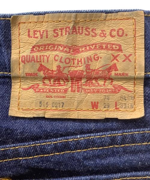 LEVI'S（リーバイス）LEVI'S (リーバイス) 505-0217 インディゴ サイズ:W29　L33の古着・服飾アイテム