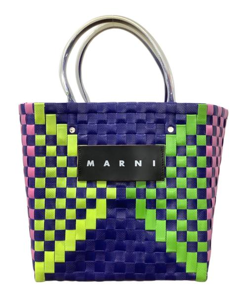 MARNI（マルニ）MARNI (マルニ) トートバッグ ネイビーの古着・服飾アイテム