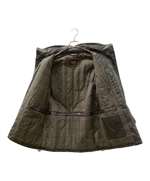 COACH（コーチ）COACH (コーチ) レザージャケット ブラウン サイズ:Sの古着・服飾アイテム