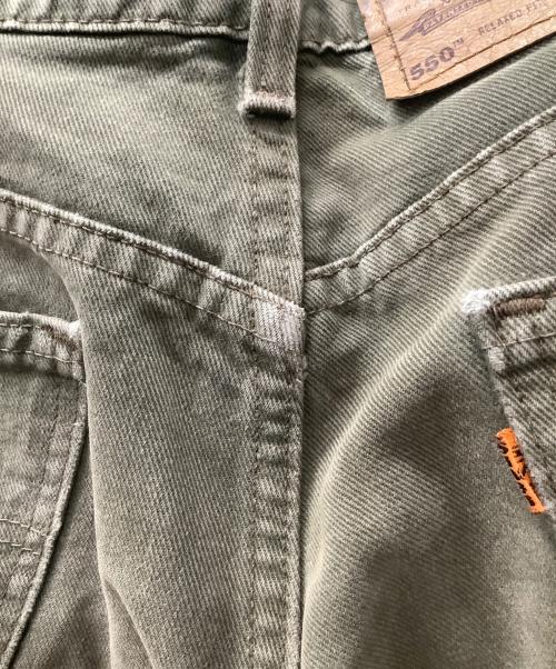 LEVI'S（リーバイス）LEVI'S (リーバイス) 550 オリーブ サイズ:W34 L34の古着・服飾アイテム