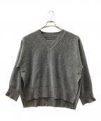 ELE STOLYOFエレ ストリオフ）の古着「Reversible Knit Pullover」｜グレー