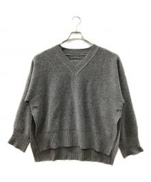ELE STOLYOF（エレ ストリオフ）の古着「Reversible Knit Pullover」｜グレー