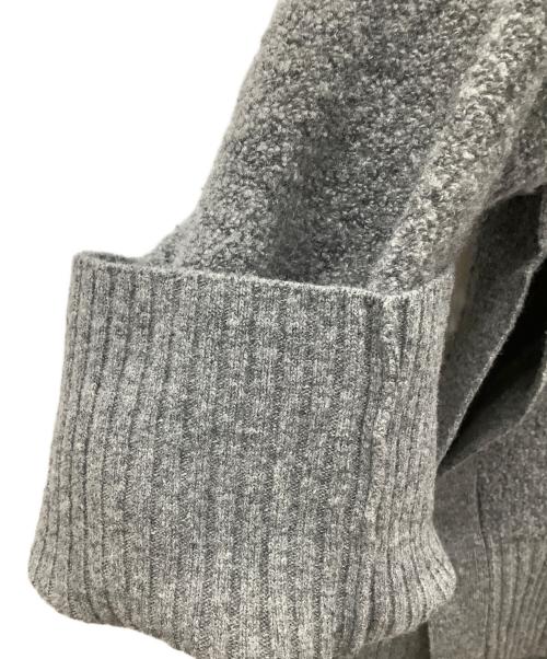 ELE STOLYOF（エレ ストリオフ）ELE STOLYOF (エレ ストリオフ) Reversible Knit Pullover グレー サイズ:38の古着・服飾アイテム
