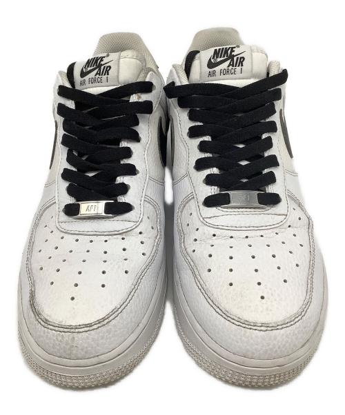 NIKE（ナイキ）NIKE (ナイキ) ナイキ エア フォース 1 '07 ブラック×ホワイト サイズ:US9.5の古着・服飾アイテム