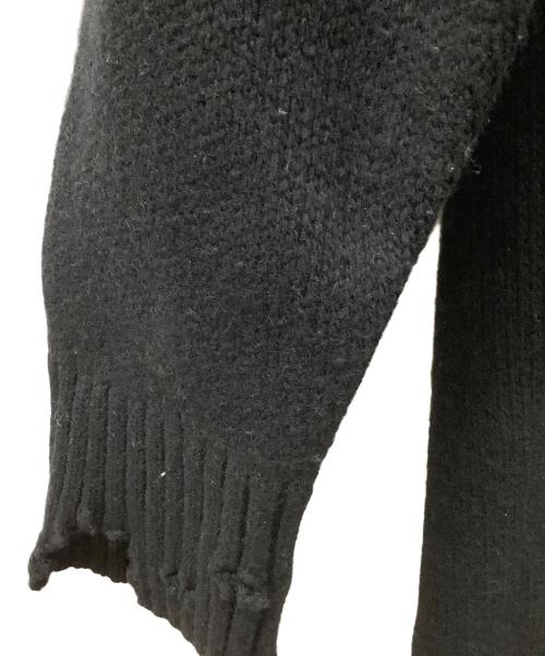 DIESEL（ディーゼル）DIESEL (ディーゼル) 厚手カーディガン ブラック サイズ:XXSの古着・服飾アイテム