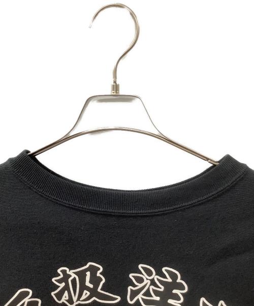 Champion（チャンピオン）Champion (チャンピオン) THE BLACK EYE PATCH (ブラックアイパッチ) スウェット ブラック サイズ:XLの古着・服飾アイテム