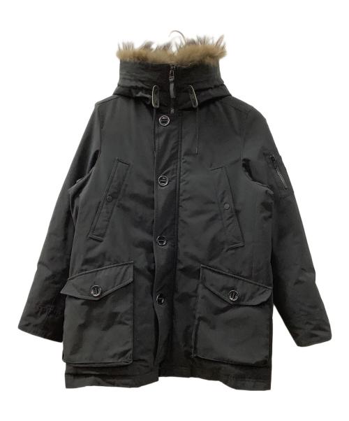 nano・universe（ナノ・ユニバース）nano・universe (ナノ・ユニバース) 西川ダウン ブラック サイズ:Lの古着・服飾アイテム