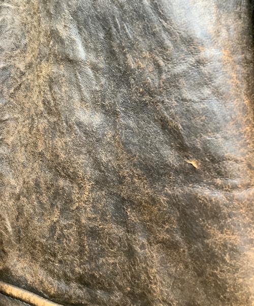 AVIREX（アヴィレックス）AVIREX (アヴィレックス) A-2レザージャケット ブラウン サイズ:Sの古着・服飾アイテム