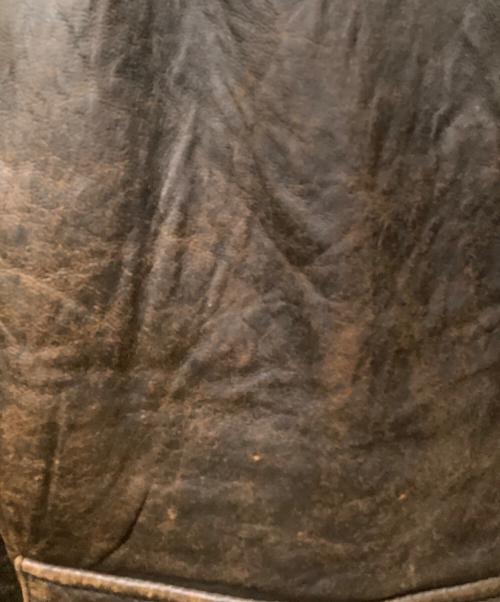 AVIREX（アヴィレックス）AVIREX (アヴィレックス) A-2レザージャケット ブラウン サイズ:Sの古着・服飾アイテム