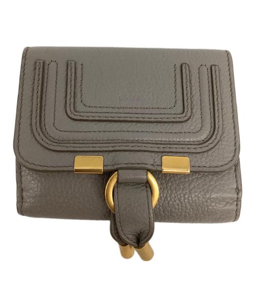 Chloe（クロエ）Chloe (クロエ) 3つ折り財布 マーシー グレーの古着・服飾アイテム