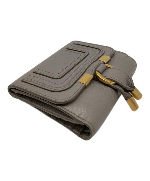 Chloe（クロエ）Chloe (クロエ) 3つ折り財布 マーシー グレーの古着・服飾アイテム