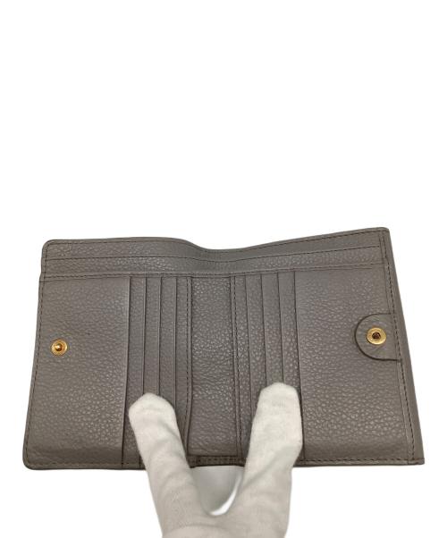 Chloe（クロエ）Chloe (クロエ) 3つ折り財布 マーシー グレーの古着・服飾アイテム