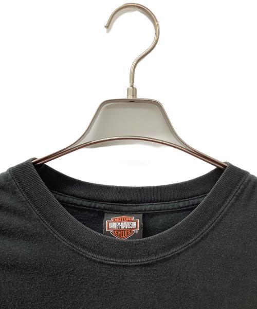 HARLEY-DAVIDSON（ハーレーダビッドソン）HARLEY-DAVIDSON (ハーレーダビッドソン) LOONEY TUNES (ルーニーチューンズ) 半袖カットソー ブラック サイズ:2XLの古着・服飾アイテム