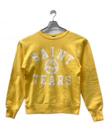 SAINT MICHAEL×Denim Tears（セントマイケル×デニムティアーズ）の古着「スウェット ヴィンテージ加工」｜イエロー