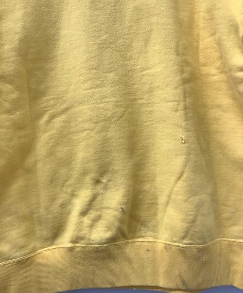 SAINT MICHAEL（セントマイケル）SAINT MICHAEL (セントマイケル) Denim Tears (デニムティアーズ) スウェット ヴィンテージ加工 イエロー サイズ:Mの古着・服飾アイテム