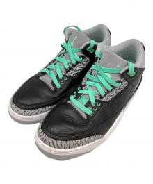 NIKE（ナイキ）の古着「AIR JORDAN 3 RETRO（エアジョーダン3レトロ）」｜ブラック×グレー