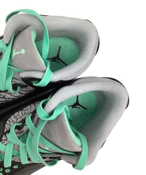 NIKE（ナイキ）NIKE (ナイキ) AIR JORDAN 3 RETRO（エアジョーダン3レトロ） ブラック×グレー サイズ:US9の古着・服飾アイテム