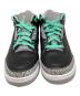 中古・古着 NIKE (ナイキ) AIR JORDAN 3 RETRO（エアジョーダン3レトロ） ブラック×グレー サイズ:US9：10000円