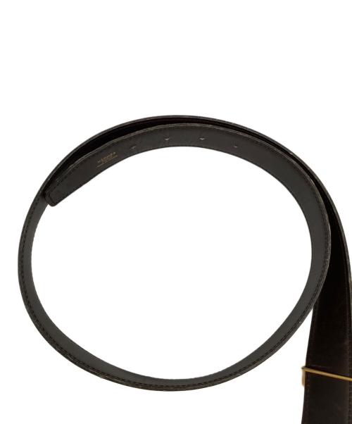 HERMES（エルメス）HERMES (エルメス) Hバックルコンスタンスベルト ブラウン サイズ:80の古着・服飾アイテム