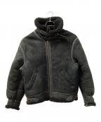 AVIREXアヴィレックス）の古着「B-3ムートンボアフライトジャケット」｜ブラック