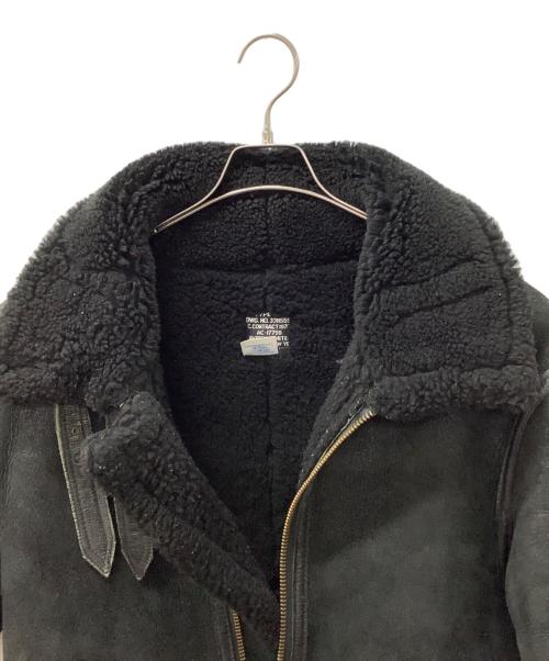 AVIREX（アヴィレックス）AVIREX (アヴィレックス) B-3ムートンボアフライトジャケット ブラック サイズ:40の古着・服飾アイテム