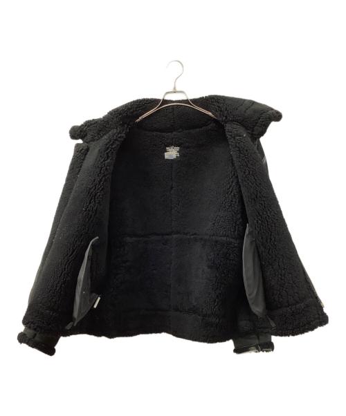 AVIREX（アヴィレックス）AVIREX (アヴィレックス) B-3ムートンボアフライトジャケット ブラック サイズ:40の古着・服飾アイテム