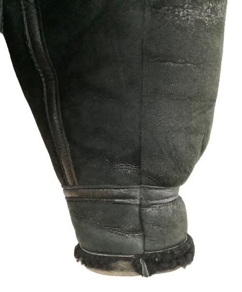 AVIREX（アヴィレックス）AVIREX (アヴィレックス) B-3ムートンボアフライトジャケット ブラック サイズ:40の古着・服飾アイテム