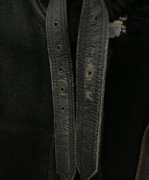 AVIREX（アヴィレックス）AVIREX (アヴィレックス) B-3ムートンボアフライトジャケット ブラック サイズ:40の古着・服飾アイテム