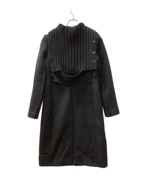 DOLCE & GABBANA（ドルチェ＆ガッバーナ）DOLCE & GABBANA (ドルチェ＆ガッバーナ) ハイネックドンキーコート ブラック サイズ:40の古着・服飾アイテム