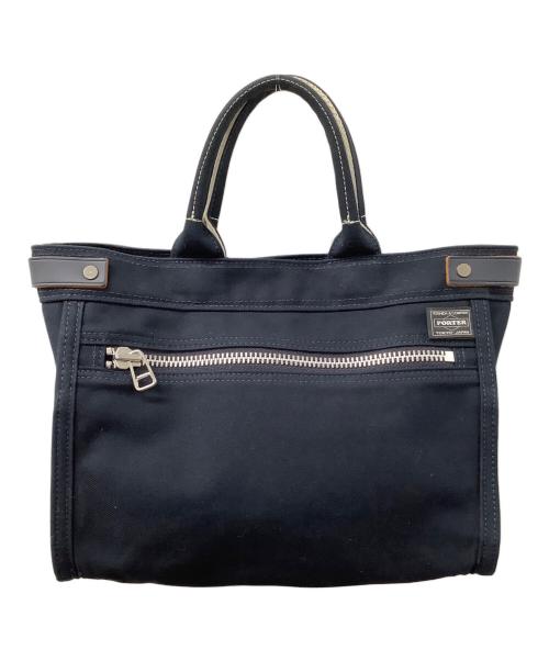 PORTER GIRL（ポーターガール）PORTER GIRL (ポーターガール) ネイキッド TOTE BAG(S) ネイビーの古着・服飾アイテム
