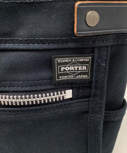 PORTER GIRL（ポーターガール）PORTER GIRL (ポーターガール) ネイキッド TOTE BAG(S) ネイビーの古着・服飾アイテム