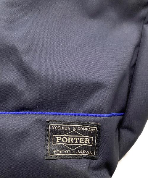 PORTER GIRL（ポーターガール）PORTER GIRL (ポーターガール) ムース トートバッグ(S) ネイビーの古着・服飾アイテム
