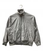 adidasアディダス）の古着「オーバーサイズ ファイヤーバード トラックトップ」｜シルバーカラー