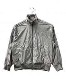 adidas（アディダス）の古着「オーバーサイズ ファイヤーバード トラックトップ」｜シルバーカラー