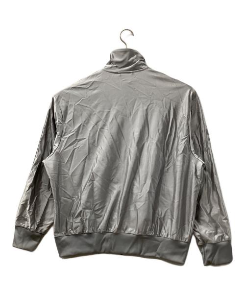 adidas（アディダス）adidas (アディダス) オーバーサイズ ファイヤーバード トラックトップ シルバーカラー サイズ:Mの古着・服飾アイテム