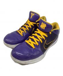 NIKE（ナイキ）の古着「KOBE 4 PROTRO」｜イエロー×パープル