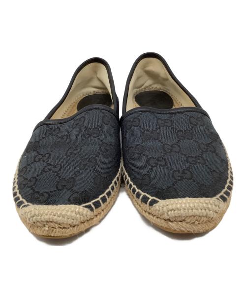 GUCCI（グッチ）GUCCI (グッチ) GG ネイビー サイズ:37の古着・服飾アイテム