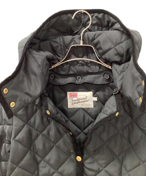 Traditional Weatherwear（トラディショナルウェザーウェア）Traditional Weatherwear (トラディショナルウェザーウェア) キルティングジャケット ブラック サイズ:34の古着・服飾アイテム