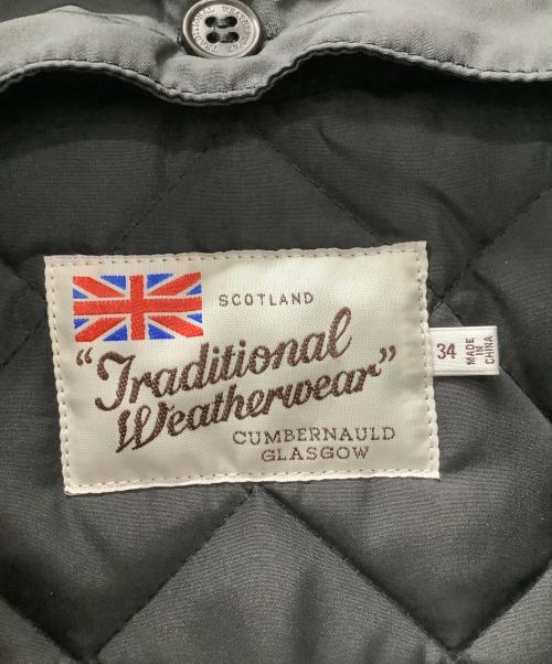 Traditional Weatherwear（トラディショナルウェザーウェア）Traditional Weatherwear (トラディショナルウェザーウェア) キルティングジャケット ブラック サイズ:34の古着・服飾アイテム