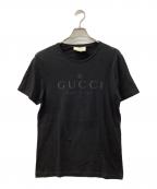 GUCCIグッチ）の古着「半袖Tシャツ」｜ブラック