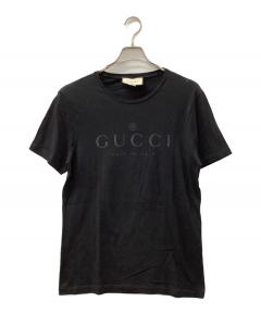中古・古着通販】GUCCI (グッチ) Tシャツ ホワイ×レッド サイズ:36 未