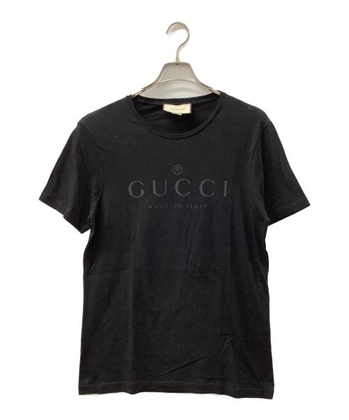 GUCCI（グッチ）GUCCI (グッチ) 半袖Tシャツ ブラック サイズ:-の古着・服飾アイテム