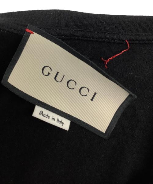 GUCCI（グッチ）GUCCI (グッチ) 半袖Tシャツ ブラック サイズ:-の古着・服飾アイテム