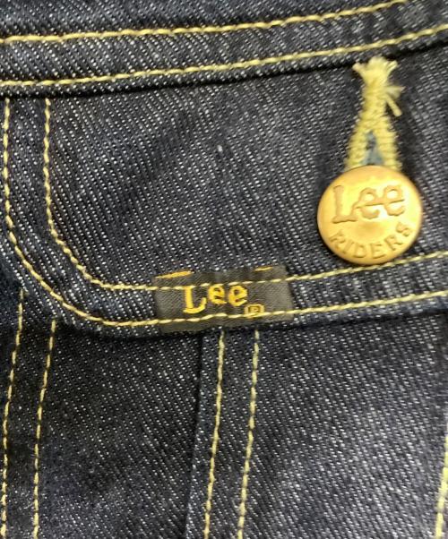 LEE（リー）LEE (リー) stormrider 裏ブランケットデニムジャケット ブラウン×インディゴ サイズ:Sの古着・服飾アイテム