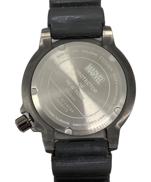 CITIZEN（シチズン）CITIZEN (シチズン) MARVEL (マーベル) プロマスター MARVEL（マーベル）マイルズ・モラレスモデル ブラックの古着・服飾アイテム