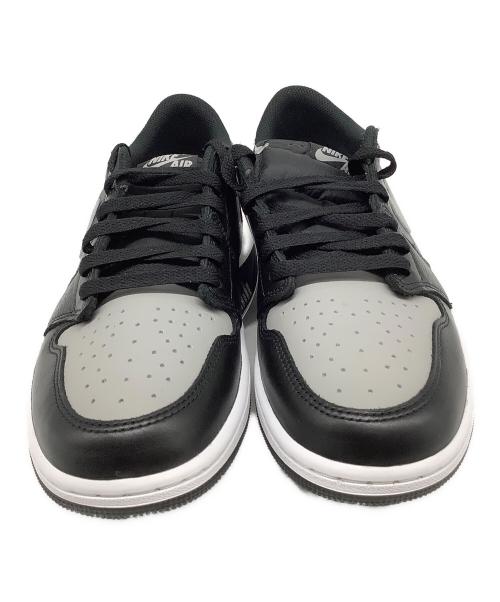 NIKE（ナイキ）NIKE (ナイキ) AIR JORDAN1 RETRO LOW OG（エアジョーダン1） ブラック×グレー サイズ:US9.5 未使用品の古着・服飾アイテム
