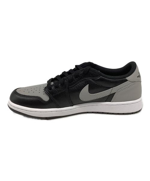 NIKE（ナイキ）NIKE (ナイキ) AIR JORDAN1 RETRO LOW OG（エアジョーダン1） ブラック×グレー サイズ:US9.5 未使用品の古着・服飾アイテム