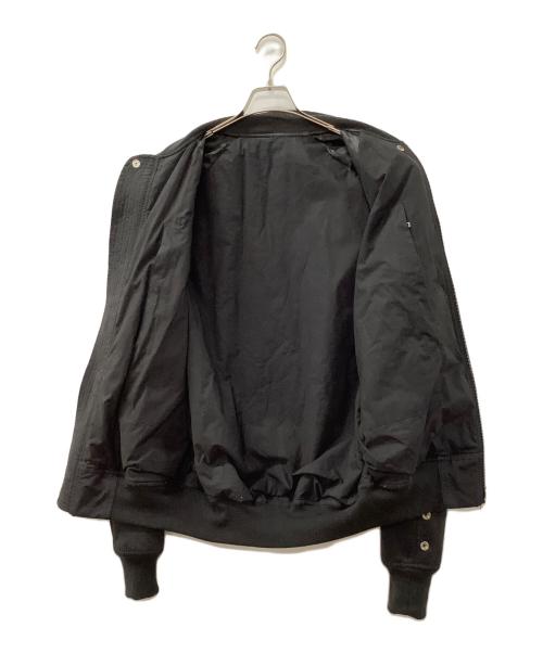 RICK OWENS（リックオウエンス）RICK OWENS (リックオウエンス) FLIGHT BOMBER MA-1 ブラック サイズ:US 38の古着・服飾アイテム