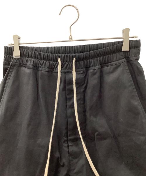 RICK OWENS（リックオウエンス）RICK OWENS (リックオウエンス) DRAWSTRING CROPPED パンツ ブラック サイズ:46 ITの古着・服飾アイテム